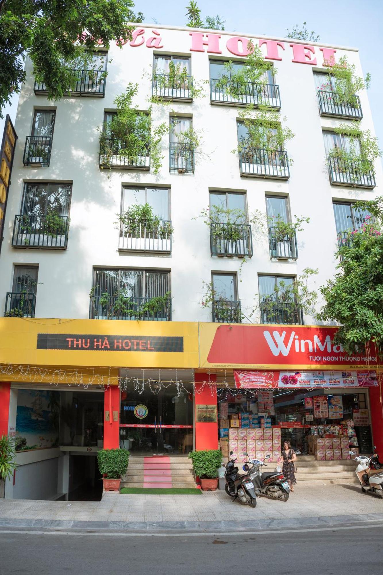 Thu Ha Hotel Uong Bi Esterno foto